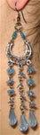 FASHION STYLE PAIR OF EARRING PENDANT TURQUOISE COLOR