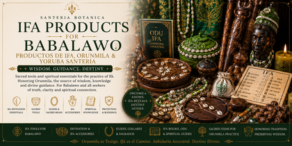 Ifa Products for Babalawo Productos de Ifa Orunmila Yoruba Santeria