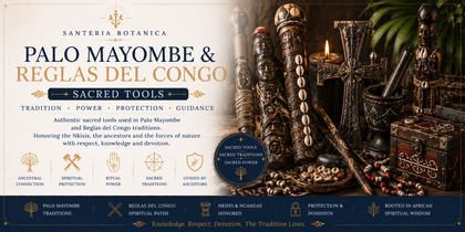 Palo Mayombe Reglas del Congo Sacred Tools and Ceremonial Items