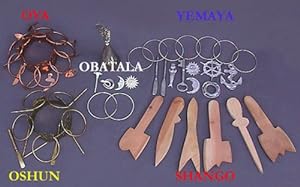Orisha Tool Set Package 6 Orishas - Paquete Herramientas Orishas Ahorro | Santeria Yoruba