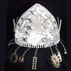 Obatala Crown Decorate- Corona de Obatala decorada