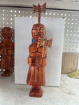 Shango Oshe Santeria 12 inches wood madera