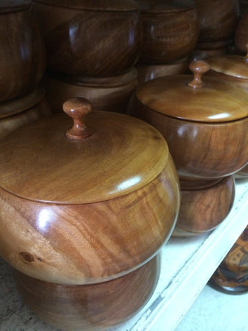Orula wooden bowl (mano de orula for men)