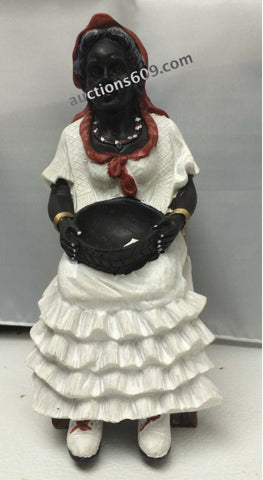 Estatua Negra Francisca Statue 9 Inches Approximate