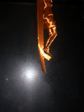 Cruz de Jesus Cristo 4.5 pulgadas Plastico color madera/ crucifix Jesus Christ Plastic wood color