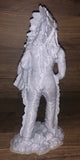 Indian Statue  marble color Estatua del Indio
