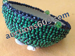 Jicara Ogun forrada- Oggun Gourd Beaded