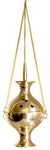 Brass Hanging Censer-Charcoal Incense Burner - 5" High