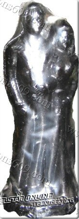Black candle marrie couple