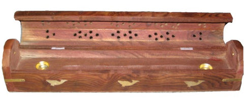 Wood Incense Coffin box-Storage