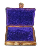 Jewelry Bone Box, 4" Wide, 3" Depth, 2"