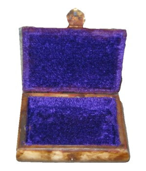 Jewelry Bone Box, 4" Wide, 3" Depth, 2"