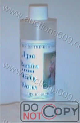 Agua Bendita 8 Oz- Holy Water 8 oz.