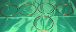 Brass Bangle for Ochun set bracelets