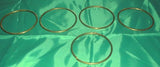 Brass Bangle for Ochun set bracelets
