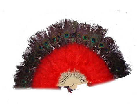 Feather fan for Chango