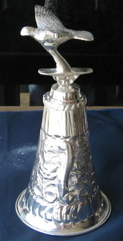 Obatala Bell with Dove with decoration-Campana Obatala con Paloma decorada
