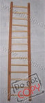 Escalera 14 pasos madera santeria