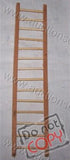 Escalera 14 pasos madera santeria
