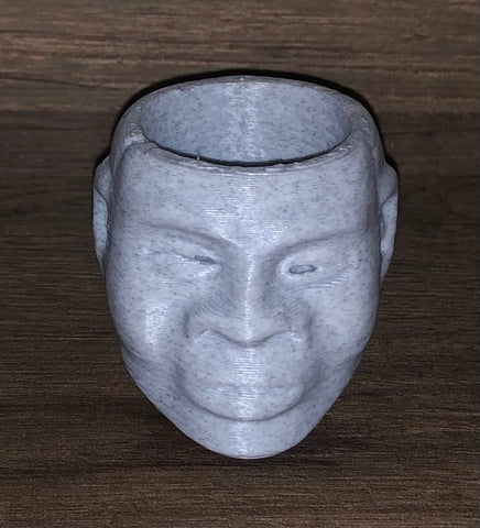 Elegua head 2" inches tall /Cabeza de elegua 2"