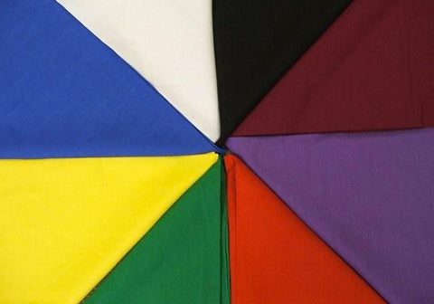 Shawl Set of (8) Pañuelos de Colores 8