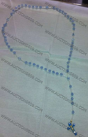 Blue religion Rosary - Rosario relgioso Azul