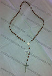 Brown religion Rosary - Rosario relgioso Marron