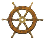 12" SHIP WHEEL - Nautical Ship wheel